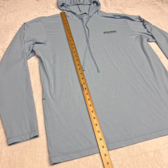 Anetik Ultralight Outdoor Hoodie Mens XL Light Blue UPF 30+ Performance Hiking - Picture 9 of 9